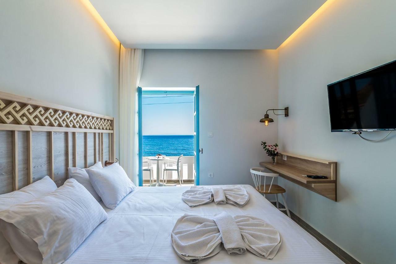 الشقق الفندقية Khóra Sfakíonفي  Livikon By The Sea المظهر الخارجي الصورة