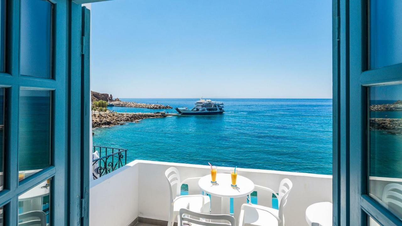 الشقق الفندقية Khóra Sfakíonفي  Livikon By The Sea المظهر الخارجي الصورة